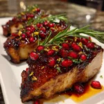 Pomegranate Glazed Garlic Herb Butter Roasted Chicken 1767838505.28507