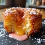 Vanilla Donuts With Raspberry Vanilla Cream Center 6 Vanilla Donuts With Raspberry Vanilla Cream Center 1767805894.6930163