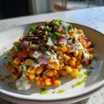 Charred Crack Corn Salad With Lime Jalapeno Cream Drizzle 1772105029.1810157