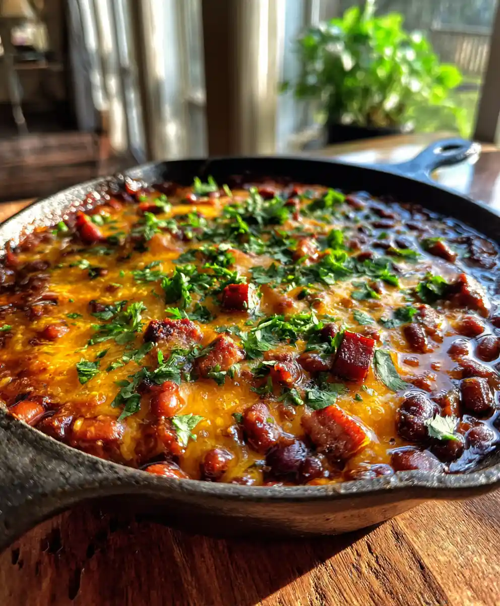 Smoky Maple Chipotle Cowboy Baked Beans 5 Smoky Maple Chipotle Cowboy Baked Beans