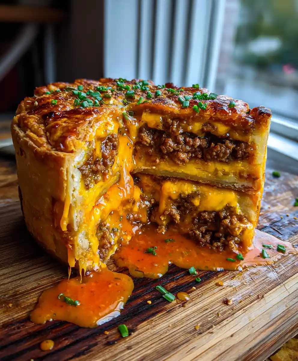 Spicy Chipotle Cheddar Cheeseburger Pie 5 Spicy Chipotle Cheddar Cheeseburger Pie