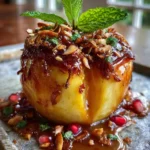 Warm Ginger Cardamom Caramel Baked Apples With Pomegranate Drizzle 6 Warm Ginger Cardamom Caramel Baked Apples With Pomegranate Drizzle 1772108544.3483794
