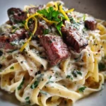 Creamy Steak Pasta With Garlic Herb Cream Sauce 6 Creamy Steak Pasta With Garlic Herb Cream Sauce 1772954378.149604