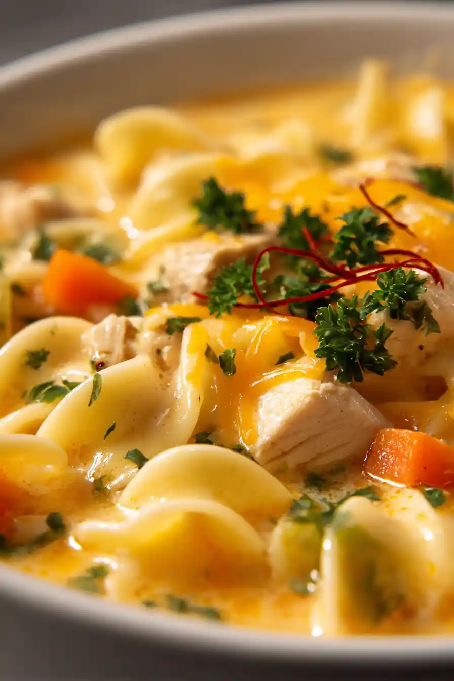 Creamy Crack Chicken Noodle Soup 5 Creamy Crack Chicken Noodle Soup