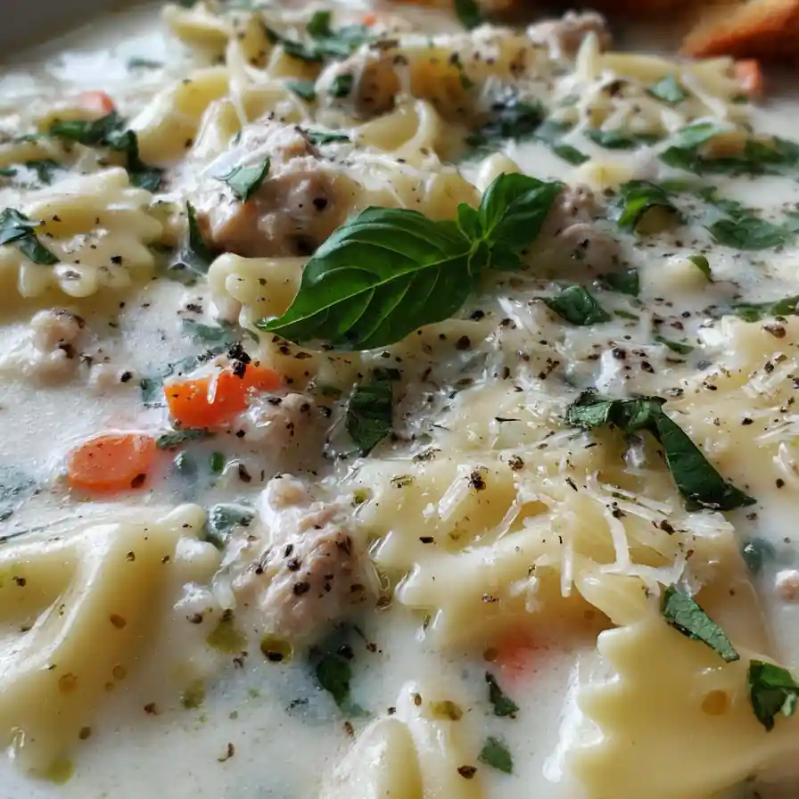 Creamy White Lasagna Soup – Cozy Comfort In A Bowl