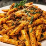 High Protein Creamy Beef Pasta 1772970812.4315877