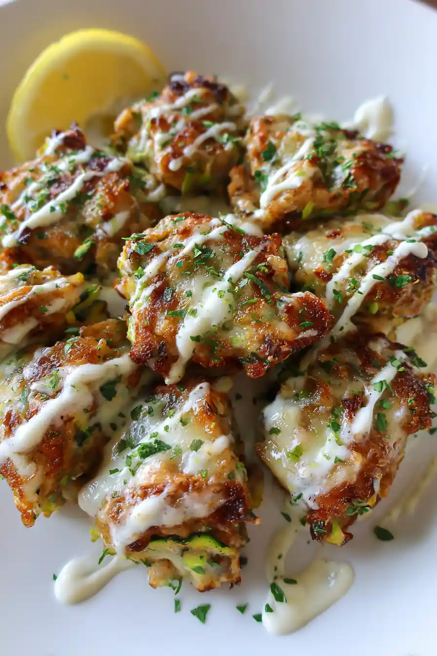 High Protein Chicken Zucchini Poppers 5 High Protein Chicken Zucchini Poppers