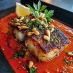 Tasty Cod In Roasted Red Pepper Sauce Dinner 6 Tasty Cod In Roasted Red Pepper Sauce Dinner 1772918307.5401883