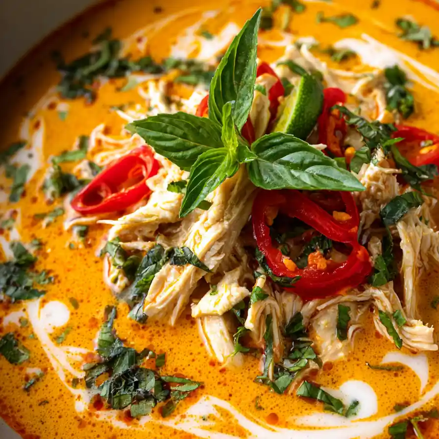 Thai Ginger Chicken Soup 4 Thai Ginger Chicken Soup