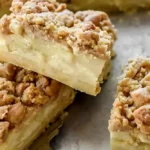 Apfelkuchen vom Blech mit Vanillepudding und Zimtstreuseln 4 Apfelkuchen vom Blech mit Vanillepudding und Zimtstreuseln