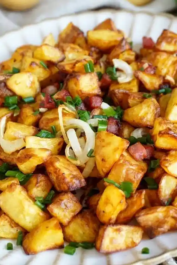 Knusprige Bratkartoffeln aus der Heißluftfritteuse