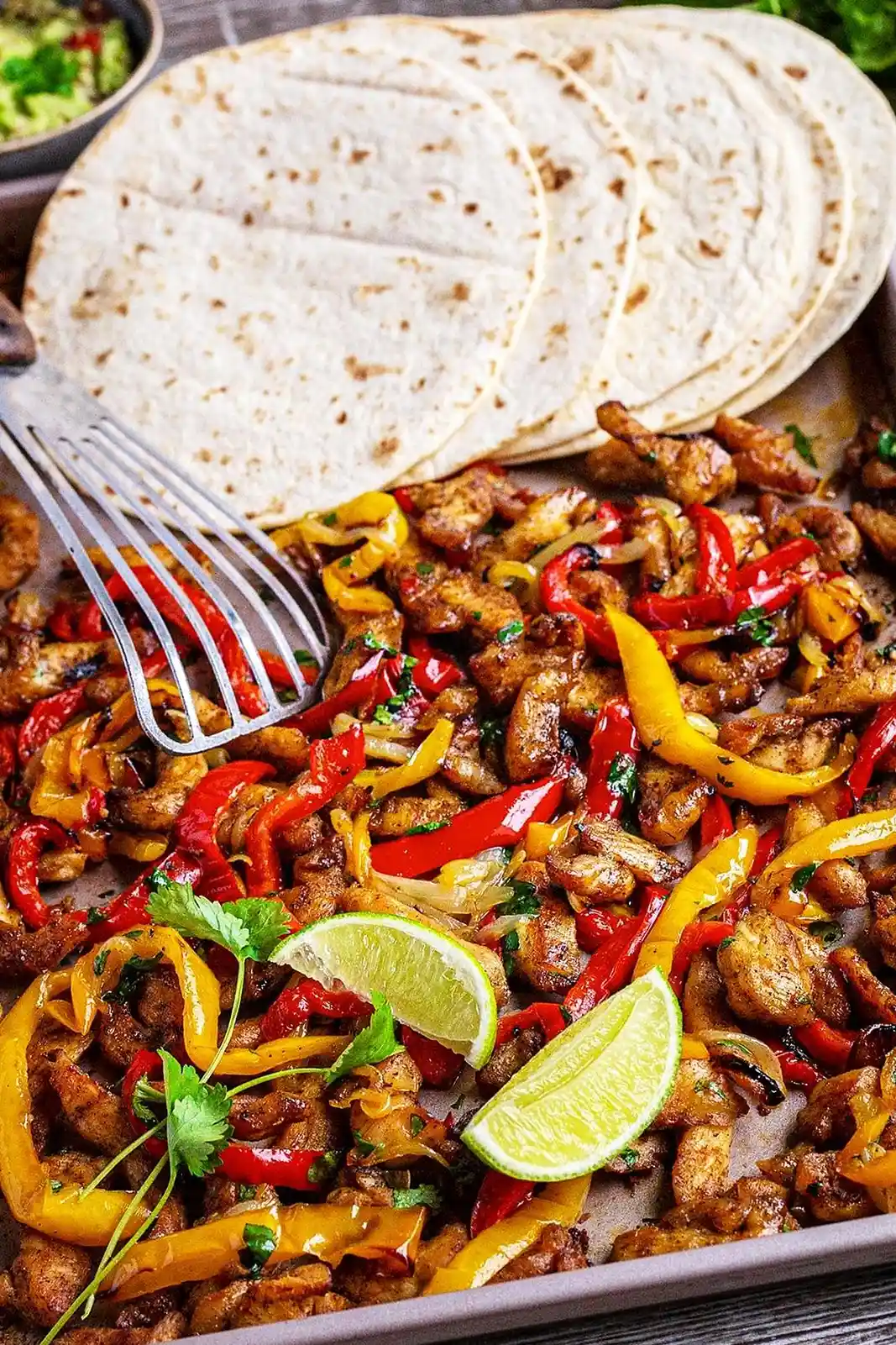 Würzige Chicken-Fajitas aus dem Ofen 3 Recipe image
