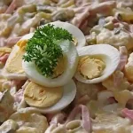 Klassischer deutscher Kartoffelsalat mit Mayonnaise 4 Klassischer deutscher Kartoffelsalat mit Mayonnaise