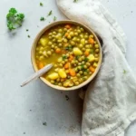 Vegetarischer Erbseneintopf nach traditioneller Art 4 Vegetarischer Erbseneintopf nach traditioneller Art