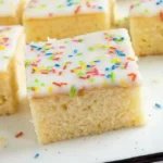 Saftiger Fantakuchen vom Blech mit buntem Zuckerguss 4 Saftiger Fantakuchen vom Blech mit buntem Zuckerguss