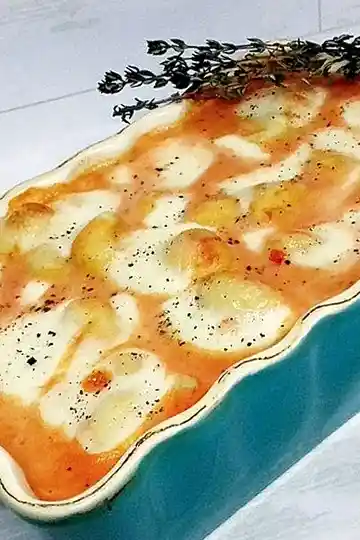 Überbackene Gnocchi mit Paprika-Tomaten-Sauce 3 Recipe image