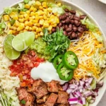 Gesunde Steak Burrito Bowls 4 Gesunde Steak Burrito Bowls