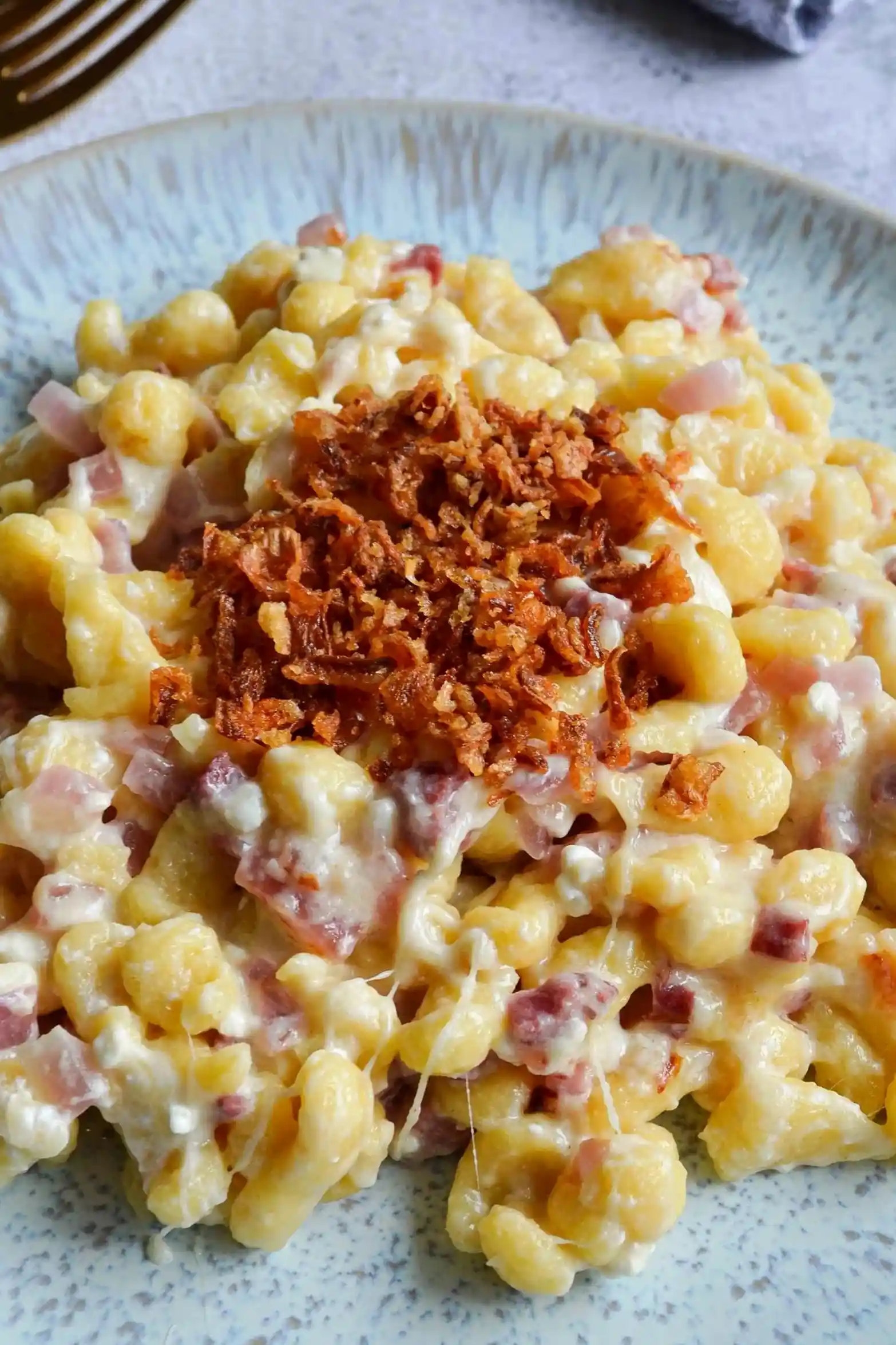 Kalorienarme Käsespätzle mit Putenbrust 3 Recipe image