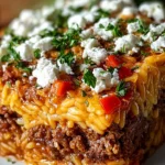 Griechischer Kritharaki-Hackauflauf mit Feta 4 Griechischer Kritharaki-Hackauflauf mit Feta