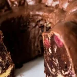 Saftiger Marmorkuchen mit Kirschen 4 Saftiger Marmorkuchen mit Kirschen