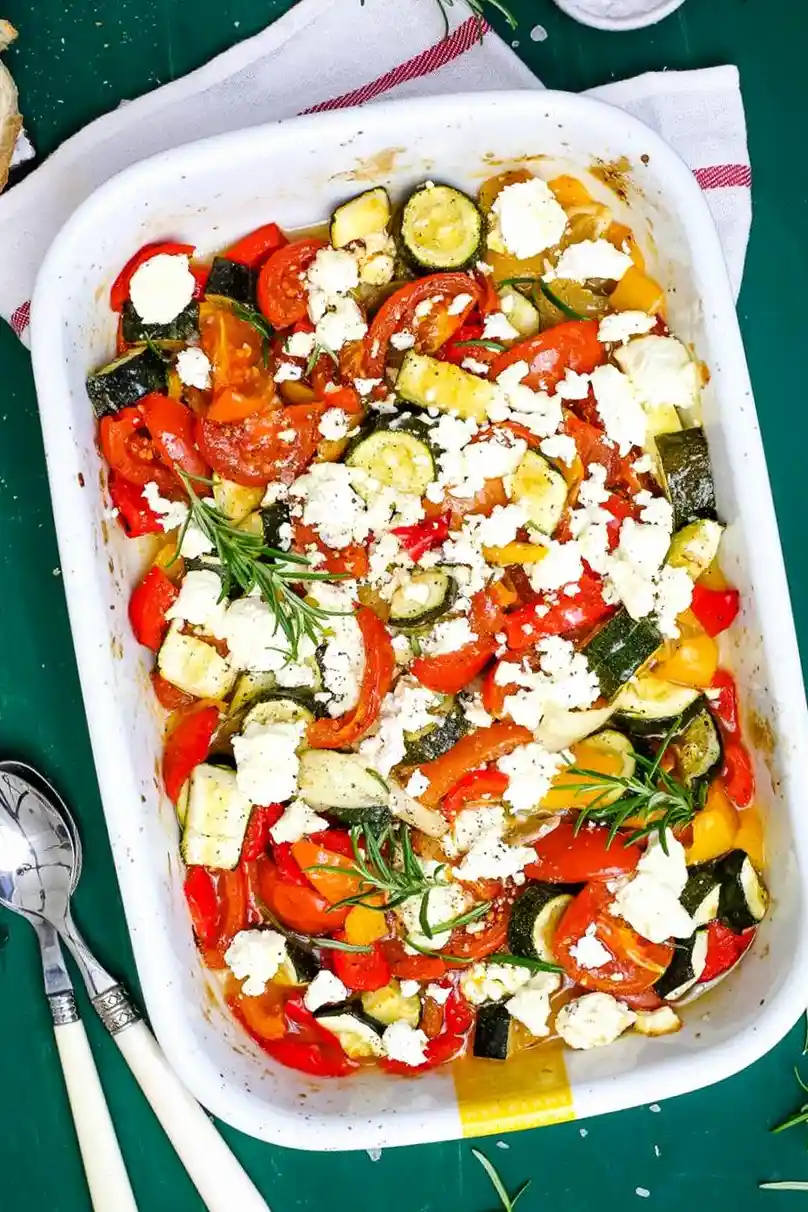 Ofengemüse mit Feta 3 Recipe image