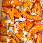 Ofenkürbis mit Feta - einfach & schnell 4 Ofenkürbis mit Feta - einfach & schnell