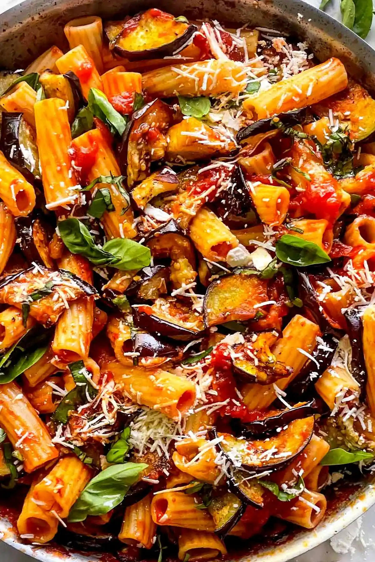 Pasta alla Norma mit gerösteten Auberginen 3 Recipe image