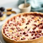 Cremiger Pflaumenkuchen mit Schmandguss und Mürbeteig 4 Cremiger Pflaumenkuchen mit Schmandguss und Mürbeteig