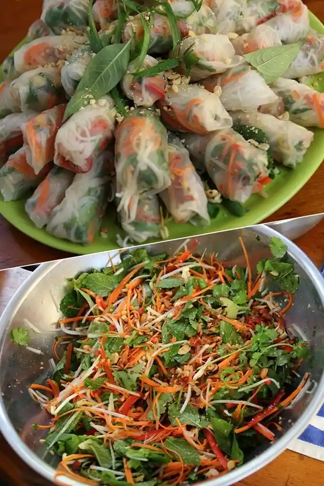 Vietnamesische Sommerrollen: Das perfekte Rezept für frische Reispapier-Rollen 3 Recipe image