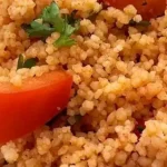Roter Couscous-Salat mit frischen Kräutern 4 Roter Couscous-Salat mit frischen Kräutern