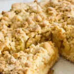 Saftiger Apfel-Streuselkuchen mit Mürbeteig 4 Saftiger Apfel-Streuselkuchen mit Mürbeteig