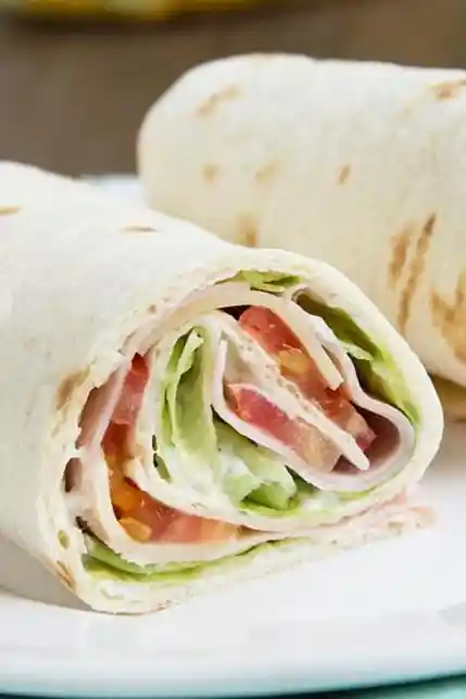 Schnelle Truthahn-Wraps für zwischendurch 3 Recipe image