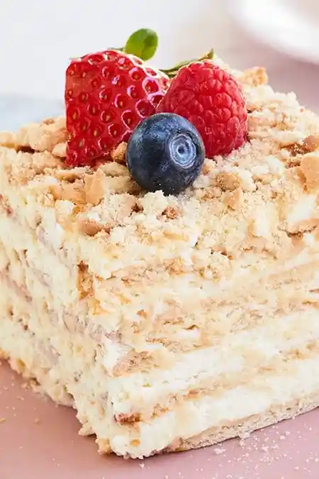Schneller Milchmädchenkuchen ohne Backen 3 Recipe image