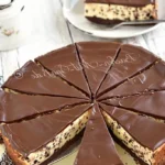 Stracciatella-Käsekuchen mit Schokoladenguss 4 Stracciatella-Käsekuchen mit Schokoladenguss