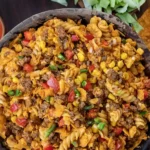 Herzhafter Taco-Nudelsalat mit knusprigen Doritos 4 Herzhafter Taco-Nudelsalat mit knusprigen Doritos