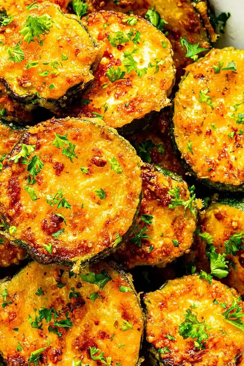 Knusprige Parmesan-Zucchini aus der Heißluftfritteuse 3 Recipe image