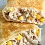 Proteinreicher Thunfisch-Melt-Wrap für Eilige 4 Proteinreicher Thunfisch-Schmelz-Wrap