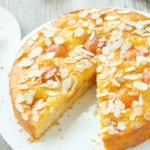 Saftiger Aprikosenkuchen mit Mandeln 4 Saftiger Aprikosen-Mandel-Kuchen mit Rührteig