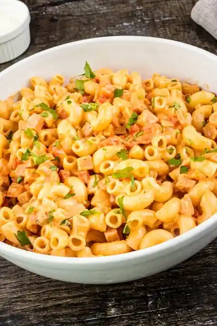 Bunte Gemüse-Nudeln mit cremiger Sauce 3 Recipe image