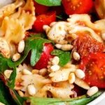 Italienischer Nudelsalat mit Rucola 4 Italienischer Nudelsalat mit Rucola