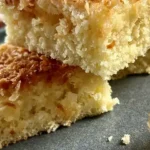 Saftige Kokos-Schnitten mit Buttermilch 4 Saftige Kokos-Schnitten mit Buttermilch