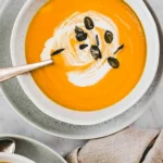 Cremige Kürbis Karotten Ingwer Suppe 4 Cremige Kürbis Karotten Ingwer Suppe