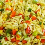 Kritharaki-Salat mit Curry und Paprika 4 Kritharaki-Salat mit Curry und Paprika