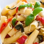 One Pot Pasta mit Tomaten und Mozzarella 4 One Pot Pasta mit Tomaten und Mozzarella: Das schnelle Rezept