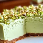 Pistazien-Käsekuchen ohne Backen – Cremiger Genuss 4 Cremiger Pistazien-Käsekuchen ohne Backen