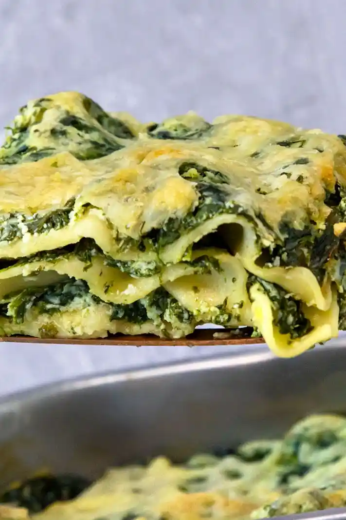 Cremige Ricotta-Spinat-Lasagne ohne Fleisch 3 Recipe image