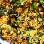 Gerösteter Gemüse-Quinoa-Salat mit Zitronen-Dressing 4 Gerösteter Gemüse-Quinoa-Salat mit Zitronen-Dressing