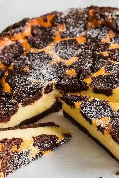 Russischer Zupfkuchen mit cremiger Quarkfüllung 3 Recipe image