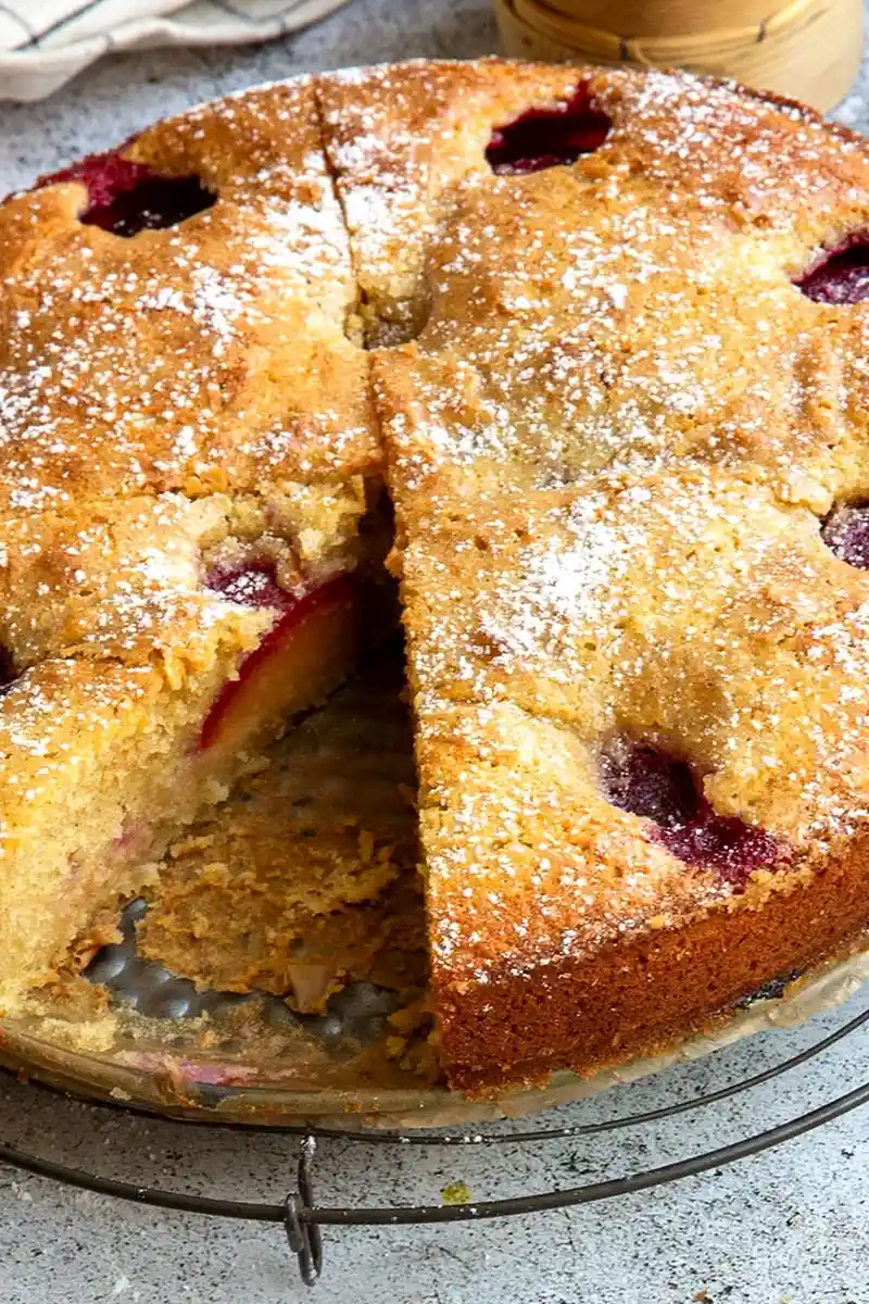 Schneller Pflaumenkuchen mit Rührteig 3 Schneller Pflaumenkuchen mit Rührteig