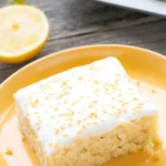 Saftiger veganer Zitronenkuchen vom Blech 4 Saftiger veganer Zitronenkuchen vom Blech